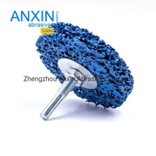 75*13*6.35 75*25*6.35mm Shaft Strip-It Easy cleaning Wheel Sic Grain Fast Paint Removing